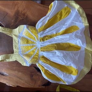 Mini Boden lemon sundress